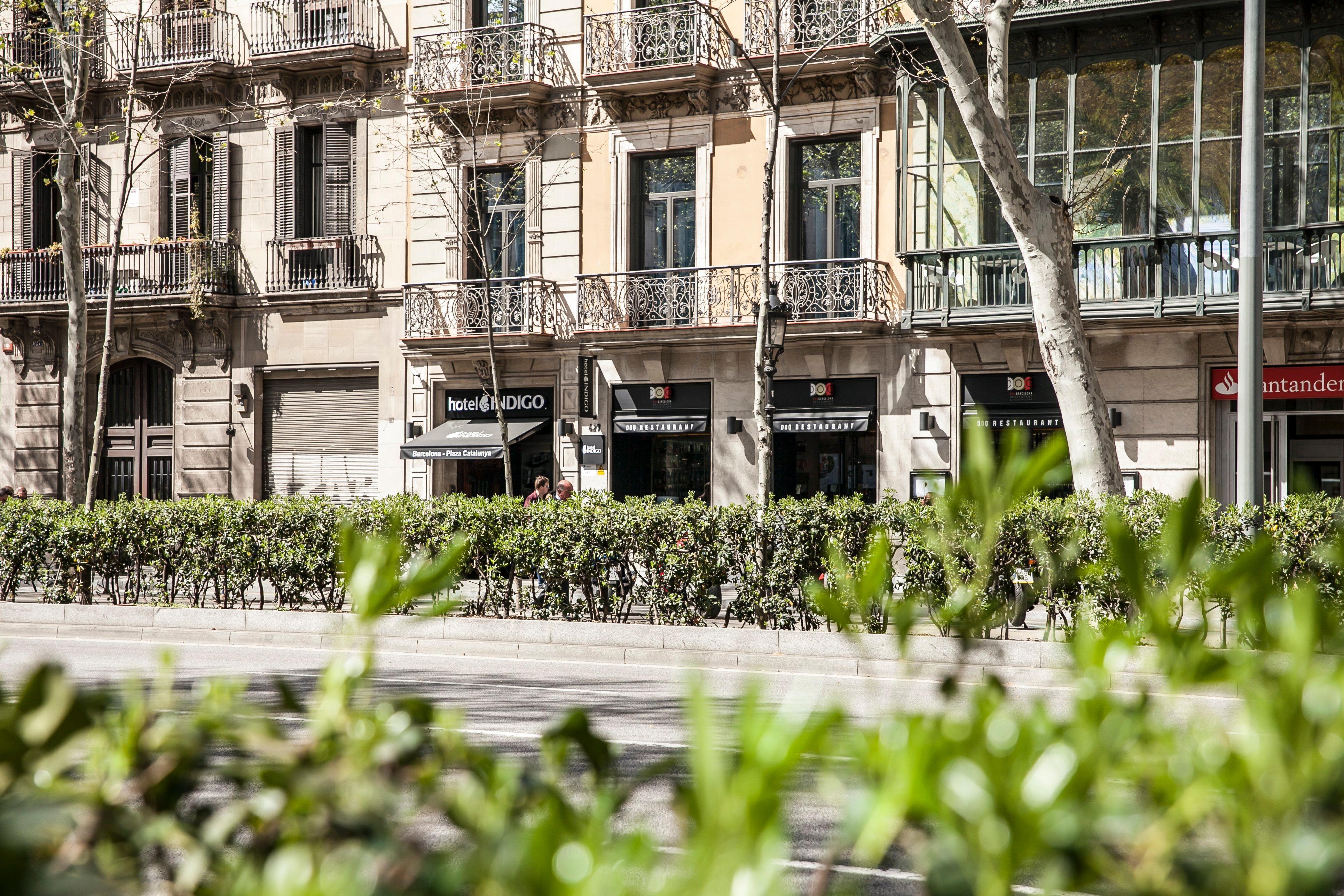 호텔 인디고 바르셀로나 - 카탈루냐 광장 외부 사진